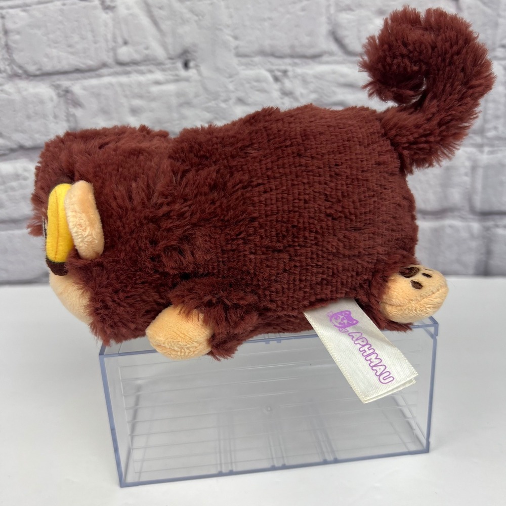 Aphmau MeeMeows Mystery Plush Monkey Cat Brown Shaggy 6" 2024 Limited Edition - Picture 2 of 8
